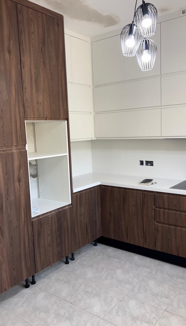 Minimalist Grey Kitchen